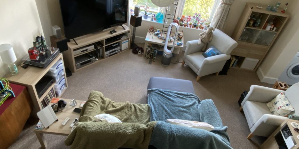 Living room clear up